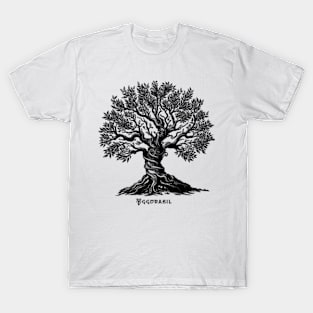 Vintage Yggdrasil - Norse Mythology Art - Tree of Life Illustration T-Shirt